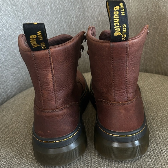 Dr. Martens Combs Leather Lace Up Boots - Picture 4 of 8